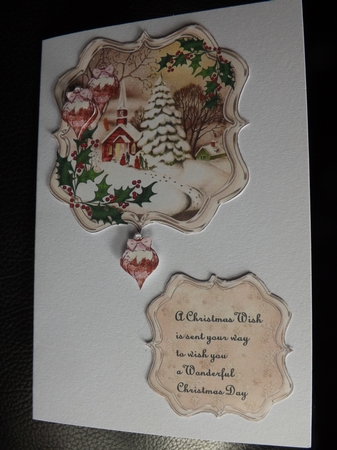 Christmas Vintage Toppers & Inserts by Ann McKenzie