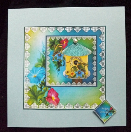 Summer at the Bird House Card Topper + Ass. Greetings by Ann McKenzie