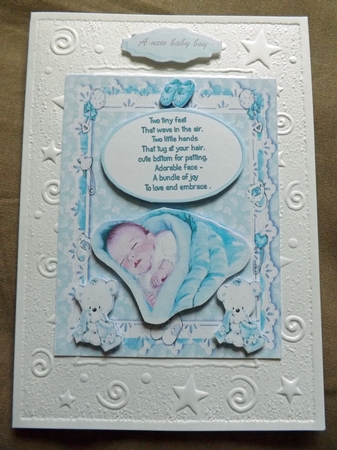 Beautiful New Baby Boy by Ann McKenzie