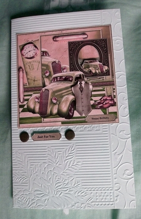 Vintage Male Card Gentleman by Ann McKenzie