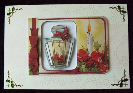 Single Candle Perfume 7x5inch Aperture Card Mini Kit by Ann McKenzie
