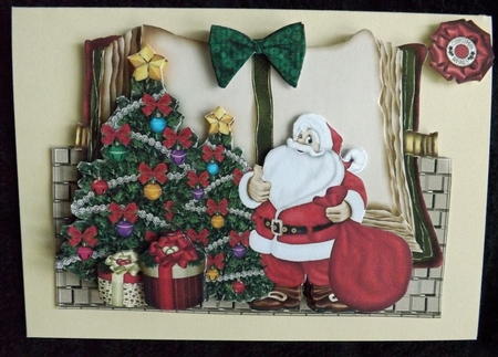 Christmas Book Santas Presents Mini Kit by Ann McKenzie