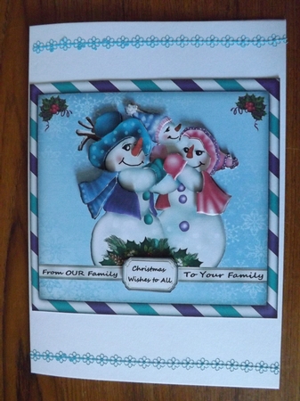 Snowmen Family Sbs by Ann McKenzie