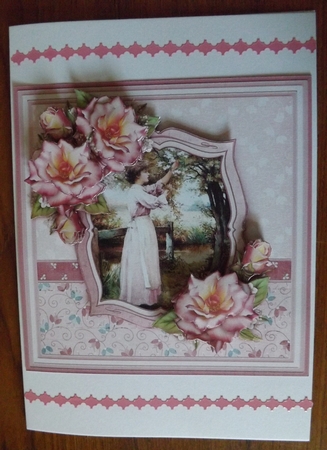 Blossom Time 8x8 Mini Kit & Decoupage by Ann McKenzie