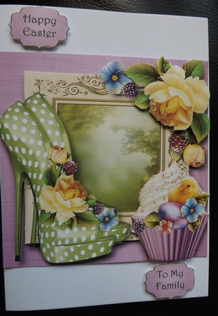 Eccentric Shoes & Easter Cupcake Mini Kit by Ann McKenzie
