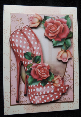 The Eccentric Shoes & Downton Roses by Ann McKenzie