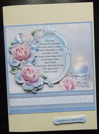 Frosted Rose & Verse Wedding or Anniversary 8x8 Mini Kit by Ann McKenzie