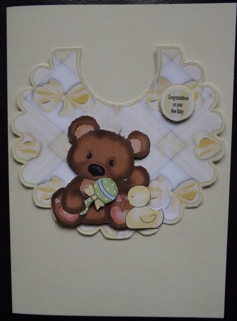 Baby Bib Lemon by Ann McKenzie