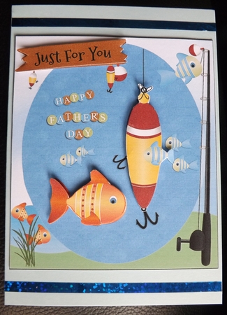 Bait N Tackle 6x7 Fathers Day by Ann McKenzie