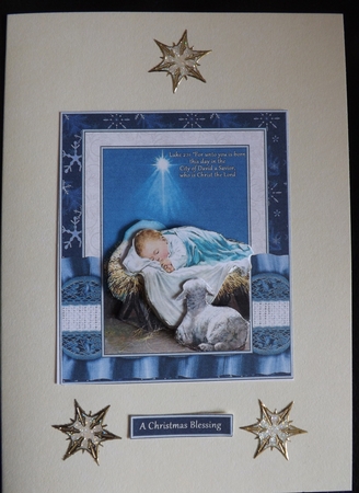 Baby Jesus in Manger by Ann McKenzie