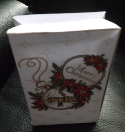 8x8 a Vintage Christmas Pocket Watch Scene Mini Kit by Ann McKenzie