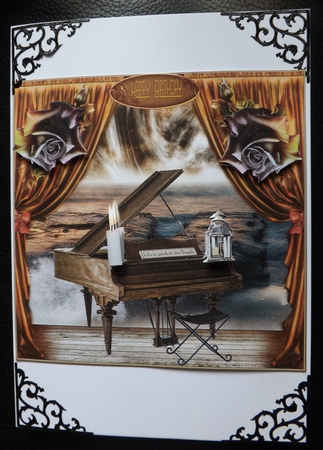 Mini Kit Playing the Piano by Ann McKenzie