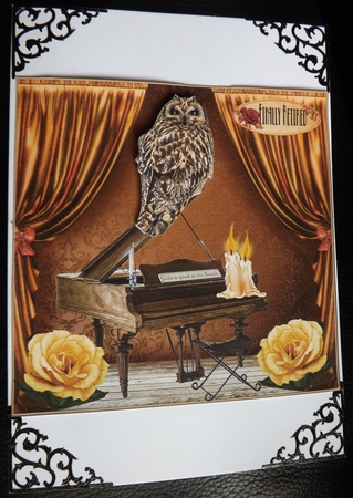 Mini Kit Playing the Piano by Ann McKenzie