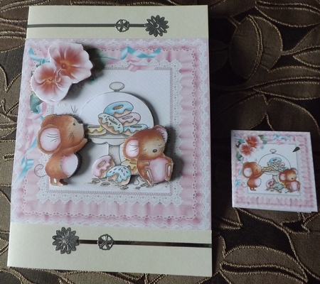 8x8 Donuts and Sprinkles Mini Kit by Ann McKenzie