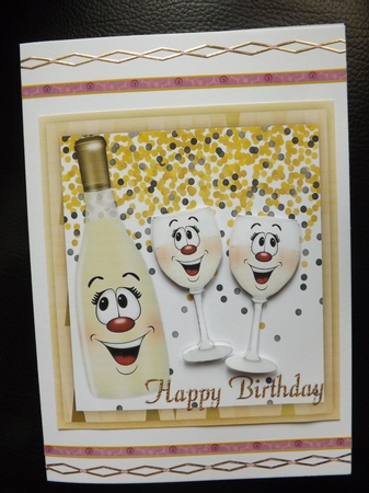 Cheers Have a Happy Birthday 1 by Ann McKenzie