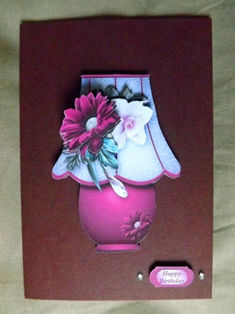 Spring Posy - Lamp Card Mini Kit by Ann McKenzie