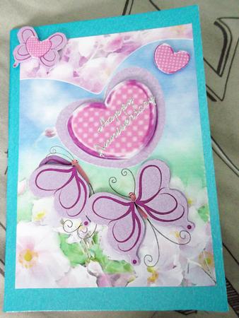 Butterflies Happy Valentine by Ann McKenzie