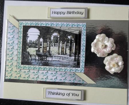 Afternoon Piazza Stacker Card by Ann McKenzie