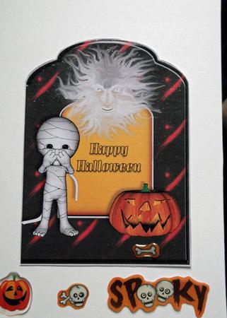 Halloween Scalloped Top Quick Card by Ann McKenzie