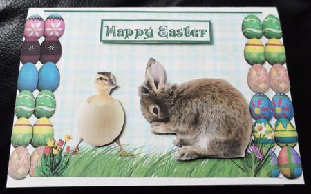 Bunny & Chick Easter Wish by Ann McKenzie