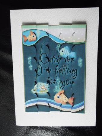 Gone Fishing Double Side Stacker 2 by Ann McKenzie