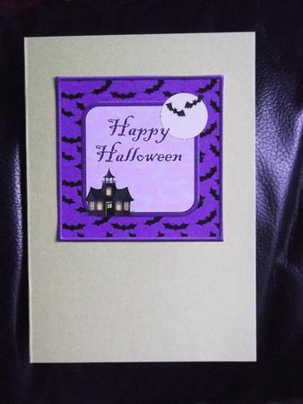 Halloween Square Insert by Ann McKenzie