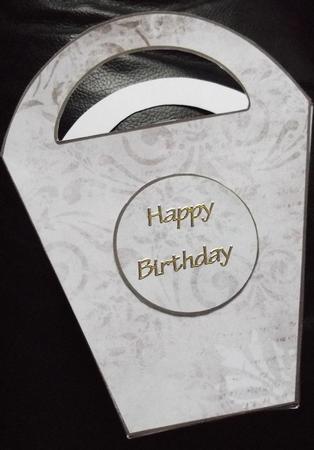 Elegant Brown Gift Bag by Ann McKenzie