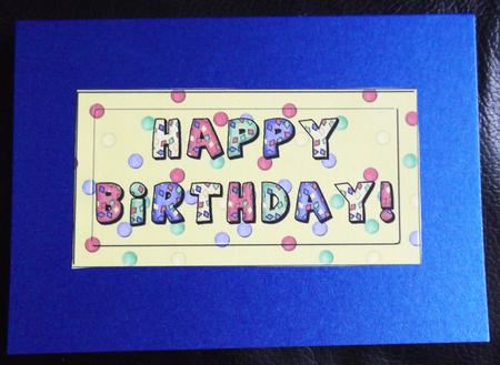 Birthday Card and Tag Set by Ann McKenzie