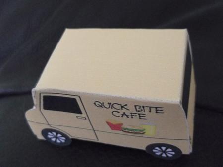Model Van - Quick Bite Cafe by Ann McKenzie