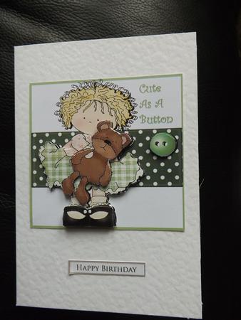 Cute as a Button by Ann McKenzie