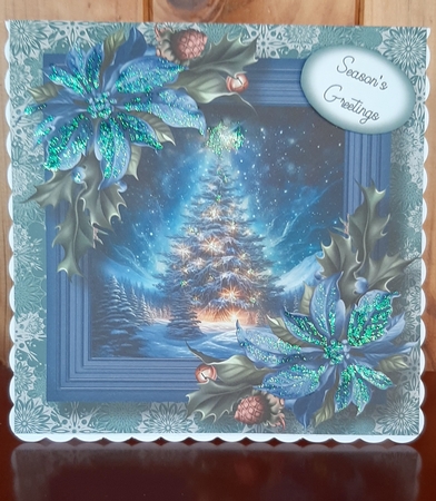 The Forest Christmas Tree 3 8x8 by Lorrae Nicklen