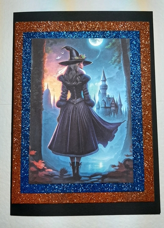 Halloween Witch Topper by Lorrae Nicklen