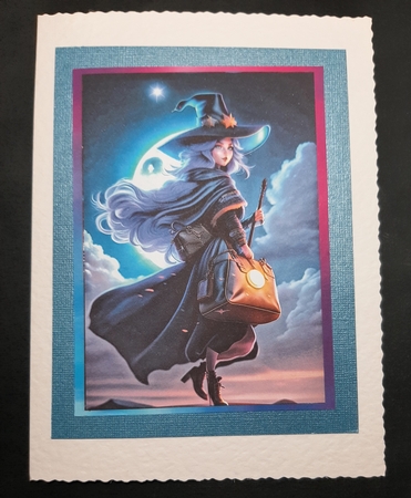 Halloween Witch Topper by Lorrae Nicklen