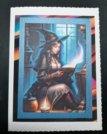 Halloween Witch Topper by Lorrae Nicklen