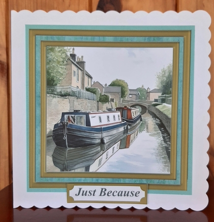 A day on the canal card front 4 by Lorrae Nicklen