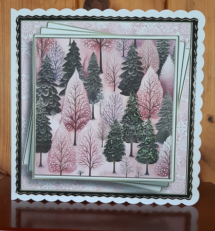 Pink Winter Forest Multi Topper Kit by Lorrae Nicklen