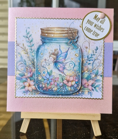 Christmas Mason Jar fairy Wishes by Lorrae Nicklen