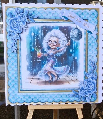 8x8 Mini Kit, Gorgeous Disco Queen Gran by Lorrae Nicklen
