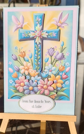 Easter Cross 02 A4 by Lorrae Nicklen