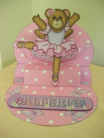 Ballerina Birthday 3D Mini Stepper Featured Gallery Photo