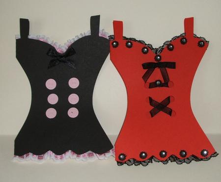 Bodice Card by Anna Stretton