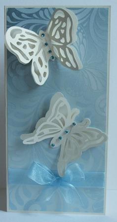 Embossed Effect Butterflies by Anna Stretton