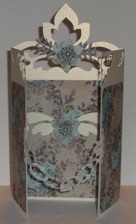 Damask Cut Gate Fold Card Featured Gallery Photo