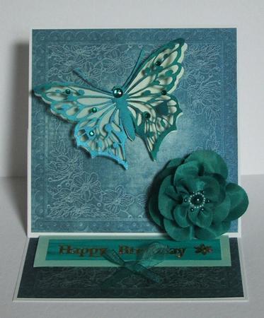 Fabric Flowers by Anna Stretton