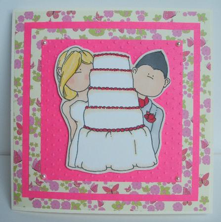 Wedding Cake Doodles Digital Stamp by Anna Stretton