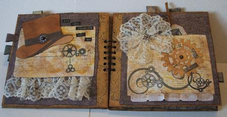 Steampunk Keys & Cogs by Anna Stretton