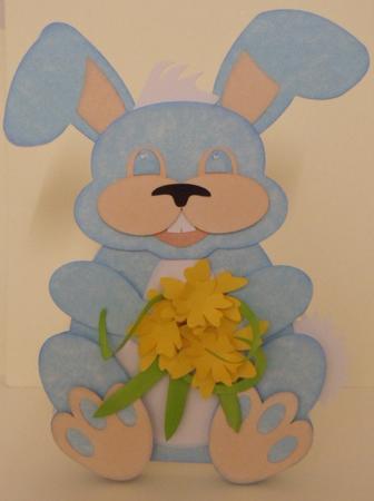Flowers From The Easter Bunny Card / / by Anna Stretton