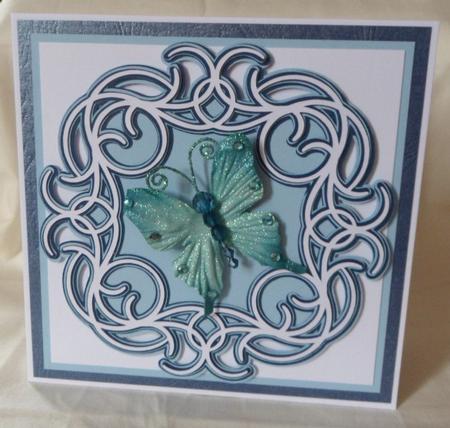 One Flourish Two Frames by Anna Stretton