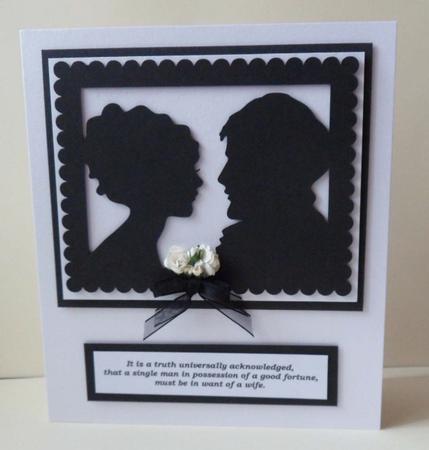 305 Romantic Boy & Girl Card by Anna Stretton