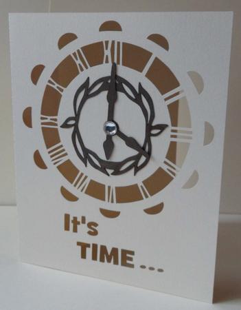 306 Its Time Clock Card by Anna Stretton